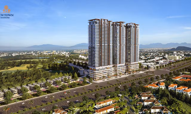 Newtown Diamond: Tài sản ven biển tạo dòng tiền quanh năm