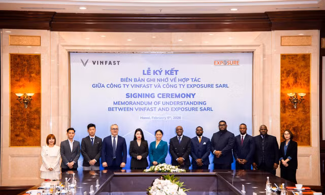 VinFast và Exposure SARL ký MOU thúc đẩy vận tải xanh tại Cộng hòa Dân chủ Congo