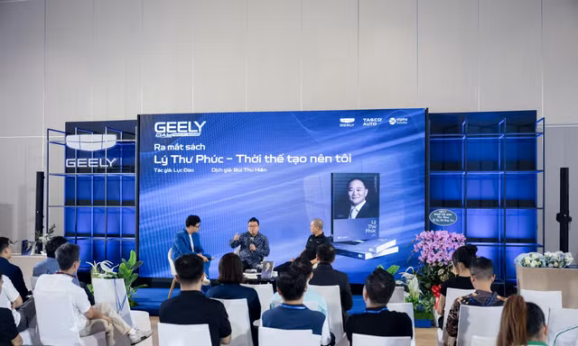 Từ cậu bé chăn trâu đến người tạo nên đế chế ô tô Geely: Alpha Books và Tasco Auto ra mắt sách về Lý Thư Phúc 