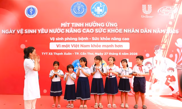 Dấu ấn hợp tác công - tư tại Ngày Vệ sinh yêu nước 2026