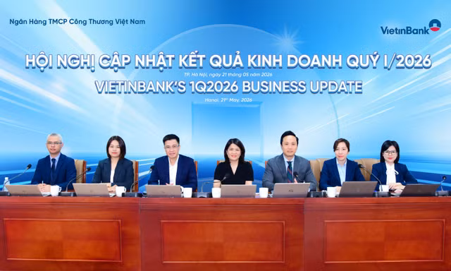 VietinBank Quý 1/2026: Tiếp tục nền tảng tăng trưởng bền vững