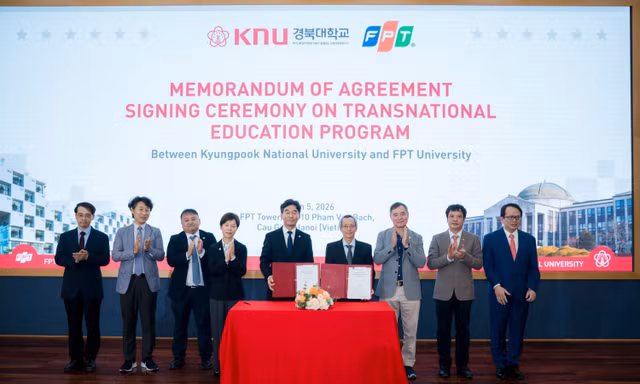 FPT hợp tác Kyungpook National University triển khai chương trình đào tạo quốc tế tại Việt Nam