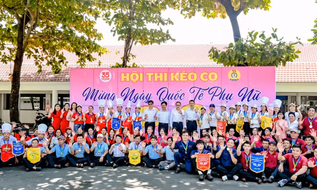Sôi nổi các hoạt động gắn kết, chào mừng ngày 8/3 tại Vedan Việt Nam