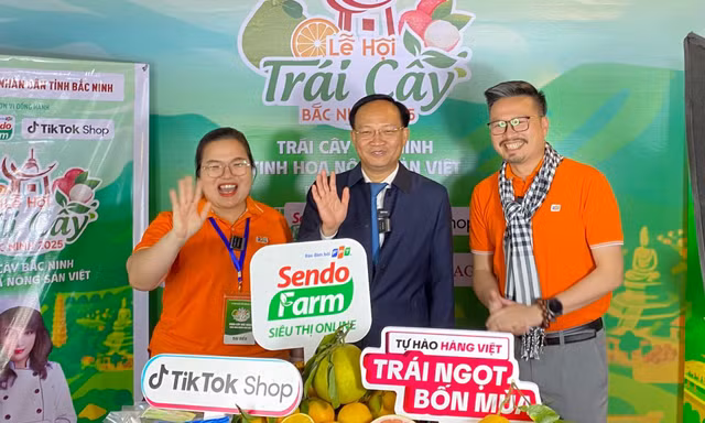 Lễ hội Trái cây Bắc Ninh 2025: Livestream nghìn đơn, đưa đặc sản lên không gian số