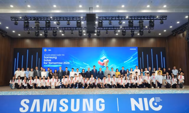 Samsung và NIC tăng tốc lan tỏa giáo dục STEM sau khởi động Samsung Solve For Tomorrow 2026
