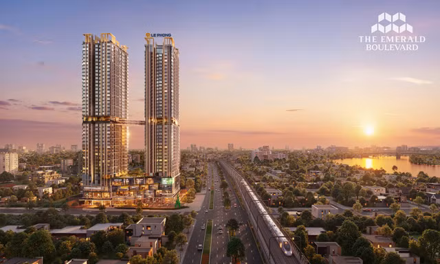 The Emerald Boulevard: Biểu tượng sống đa tầng mới tại tâm điểm giao thương TP.HCM