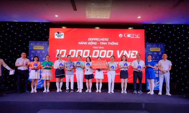 Doppelherz cùng Golf Nữ Việt Nam lan tỏa bản lĩnh, sức khỏe và vẻ đẹp rạng rỡ