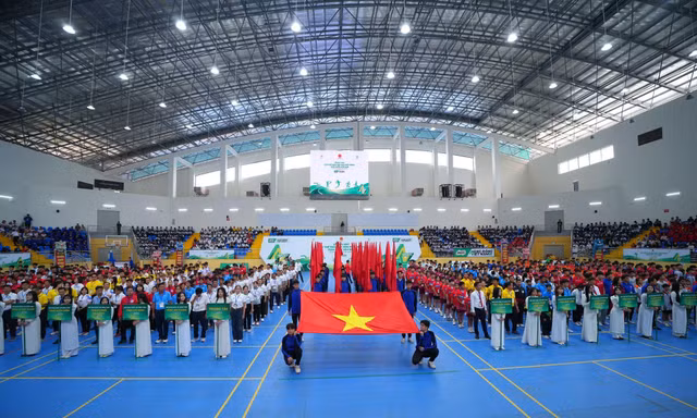 30 đoàn thể thao học sinh tranh tài tại Giải thể thao học sinh phổ thông toàn quốc