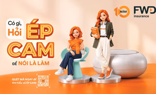 FWD Việt Nam đưa 'người bạn AI' Ép Cam bước ra đời thực