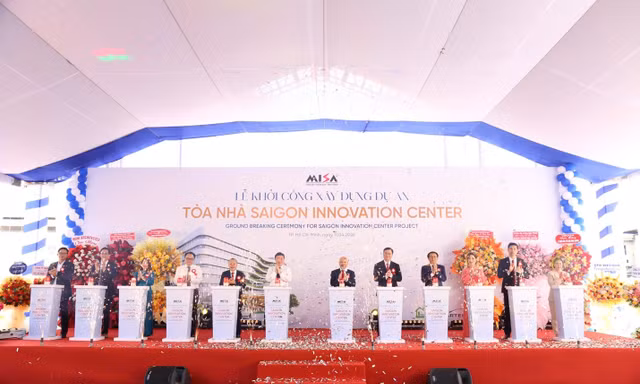 Khởi công Saigon Innovation Center - trung tâm đổi mới sáng tạo mới tại KCX Tân Thuận