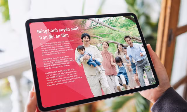 AIA Việt Nam ra mắt sản phẩm bảo hiểm sức khỏe trọn đời