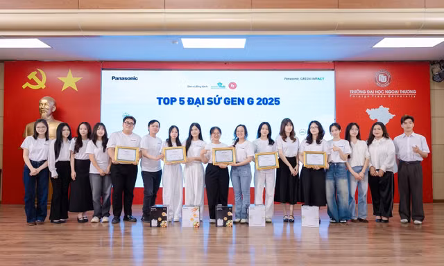 Panasonic tổ chức sự kiện tổng kết 'Đại sứ Gen G' 2025