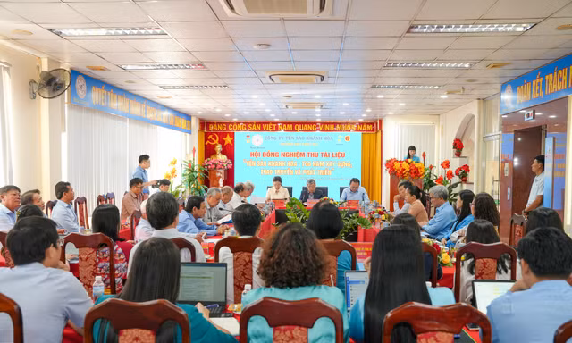 Nghiệm thu tài liệu 'Yến Sào Khánh Hòa, 700 năm xây dựng, trao truyền và phát triển'
