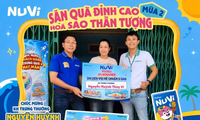 NuVi mang chuyến du lịch hè 5 sao đến gia đình khách hàng