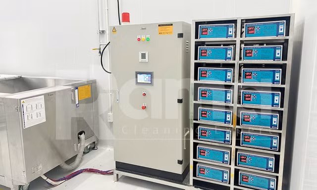 Bể rửa siêu âm Rama PLC cuộc cách mạng đưa công nghệ vào ứng dụng tẩy rửa công nghiệp