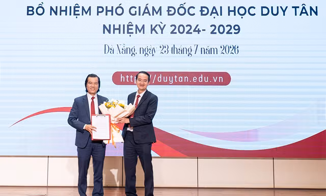 PGS.TS. Nguyễn Gia Như được bổ nhiệm chức Phó Giám đốc ĐH Duy Tân