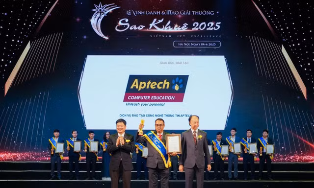 Aptech nhận giải Đơn vị giáo dục Xuất Sắc tại giải thưởng quốc tế Silver Feather Awards 