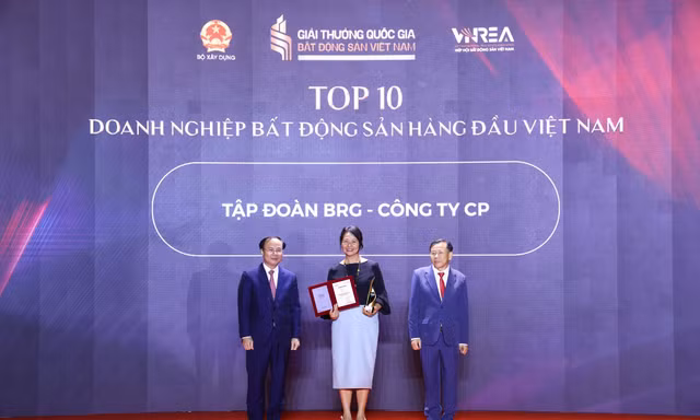 Tập đoàn BRG và Công ty Thành phố Thông minh Bắc Hà Nội nhận giải thưởng lớn 