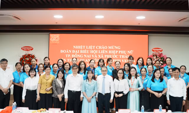 Vedan Việt Nam tri ân kỷ niệm 35 năm cùng Hội Liên hiệp Phụ nữ Thành phố Đồng Nai