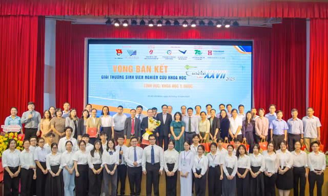 Hơn 400 sinh viên tranh tài Giải thưởng Euréka 2025 lĩnh vực Y Dược