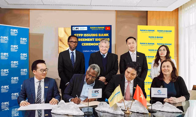 Nam A Bank gia nhập mạng lưới tài trợ thương mại toàn cầu