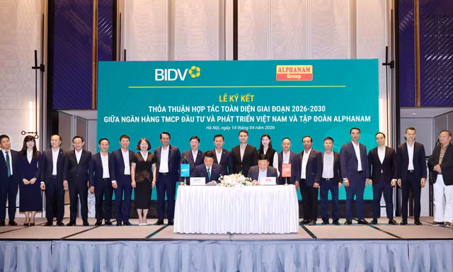 BIDV – Alphanam ký kết hợp tác toàn diện giai đoạn 2026 – 2030