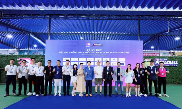 Pickleball D-Joy Tour 2026: Khẳng định vị thế quốc tế của thể thao Việt Nam