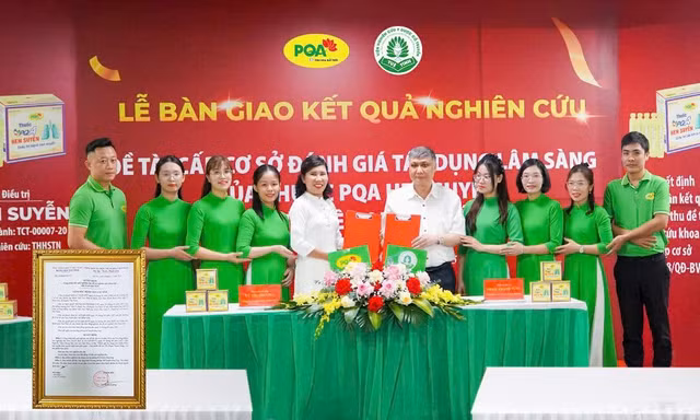 Báo cáo khoa học: Kết quả nghiên cứu lâm sàng của thuốc PQA hen suyễn trên người bệnh hen phế quản