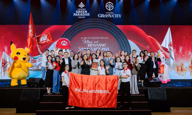 Hội quân Vinhomes 2026, AlphaReal thắng lớn