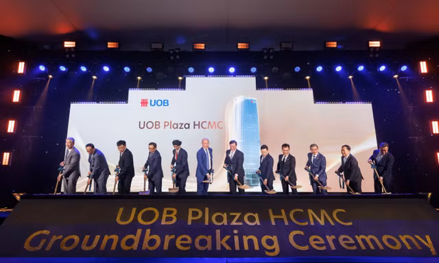 Ngân hàng UOB Việt Nam khởi công trụ sở mới tại Trung tâm Tài chính Quốc tế TPHCM