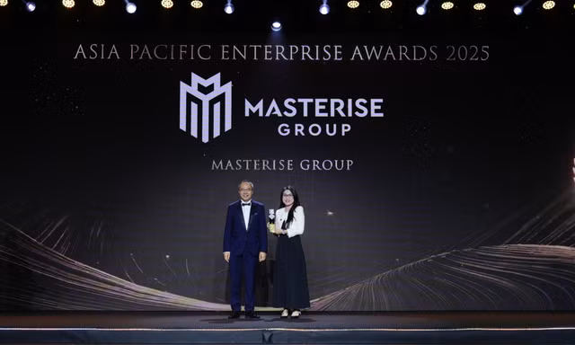 Masterise Group chiến thắng 'kép' tại giải thưởng doanh nghiệp châu Á 2025