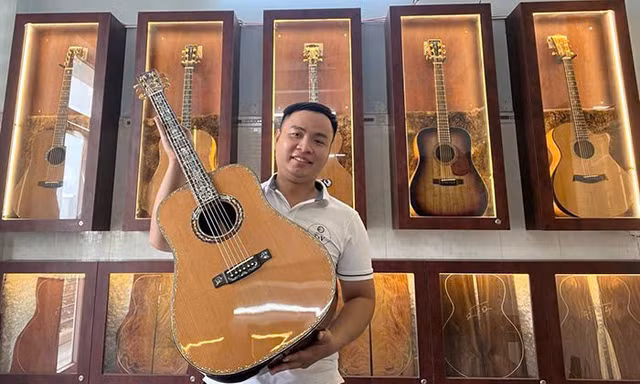 Guitar Custom Việt Nam – Đại diện mới cho chất lượng nhạc cụ 'Made in Vietnam'