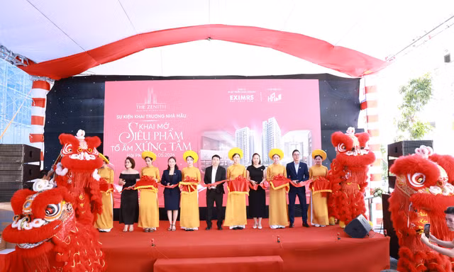 Hơn 300 khách hàng tham dự sự kiện Khai trương căn hộ mẫu The Zenith Hải Phòng