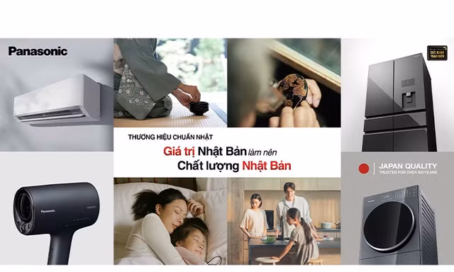 Ưu đãi tết 2026 'Mua Panasonic chuẩn nhật - trúng ngay xe điện Nhật'