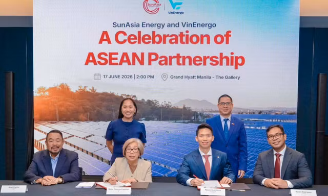 VinEnergo hợp tác với Sunasia Energy, phát triển điện mặt trời nổi kết hợp nuôi trồng thủy sản tại Philippines
