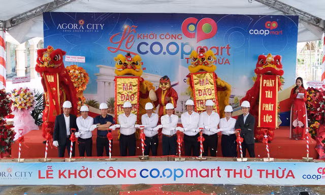 Khởi công Co.opmart tại Khu đô thị Agora City 