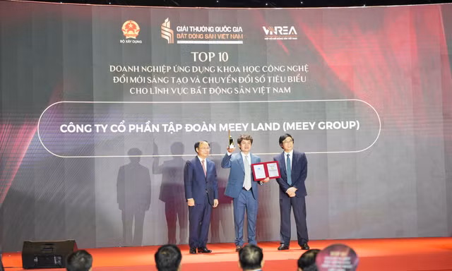 Meey Group vào top 10 doanh nghiệp chuyển đổi số tiêu biểu trong lĩnh vực bất động sản Việt Nam