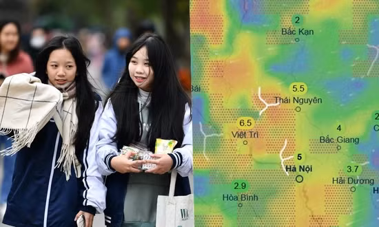 Dự báo Hà Nội sắp đón không khí lạnh, nhiệt độ giảm, nhiều nơi có mưa