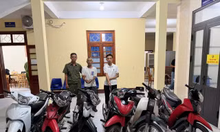 ‘Siêu trộm’ gây ra 23 vụ ‘nhẩy’ xe máy sa lưới 