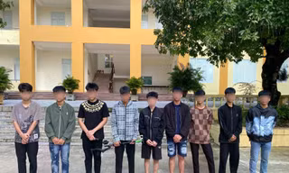 Ngăn chặn kịp thời 2 nhóm thanh, thiếu niên có ý định hỗn chiến 