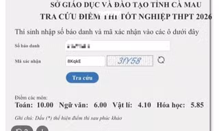 Cà Mau xác minh phản ánh học sinh gian lận thi tốt nghiệp