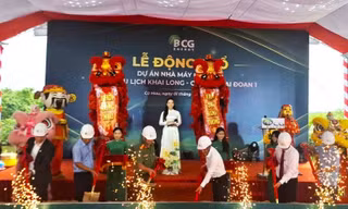 Cà Mau động thổ nhà máy điện gió hơn 6.320 tỷ đồng