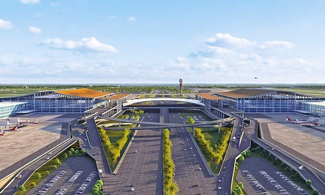 Dự án sân bay Gia Bình. Ảnh: Nguyễn Thắng