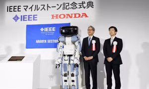 Robot hình người P2 của Honda được vinh danh về khả năng di chuyển 'mượt mà' nhất thế giới