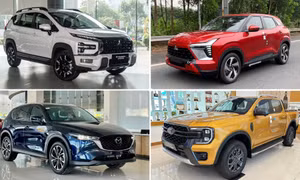 Loạt ô tô xăng, dầu bán chạy nhất tháng 11 tại Việt Nam