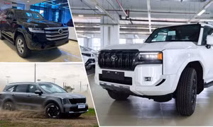 10 mẫu ô tô bán ít nhất thị trường Việt Nam tháng 3
