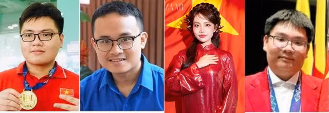 Bốn học sinh, sinh viên vào đề cử 'Gương mặt trẻ Việt Nam tiêu biểu' 2025