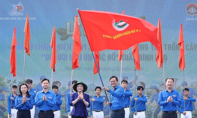 Ra quân Tháng Thanh niên 2026, đặt mục tiêu trồng một triệu cây xanh