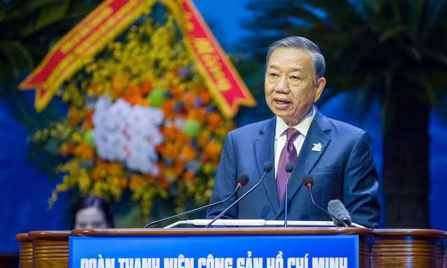 Tổng Bí thư, Chủ tịch nước Tô Lâm: 'Tương lai rạng rỡ của đất nước được góp sức từ từng bạn trẻ hôm nay'