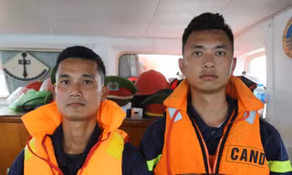 Phút phá kính, cứu bé trai trên tàu Vịnh Xanh 58 qua lời kể của Trung uý công an